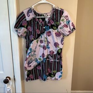 Womens scrub top
